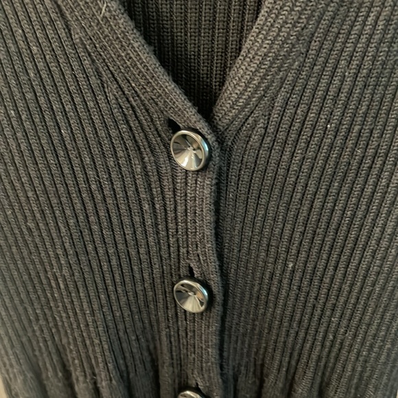 Nine West Long Sweater Cardigan Dress - Picture 3 of 11